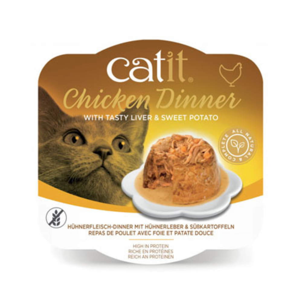 Catit Chicken Dinner, Liver & Sweet Potato 80 g – Petluxe Boutique & Spa